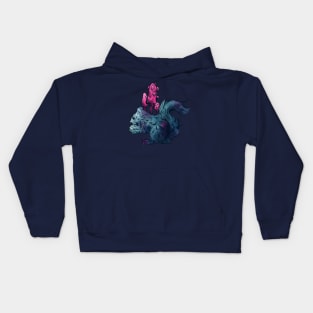 Mushroom Squirrel Kids Hoodie